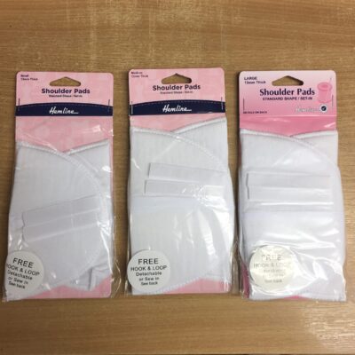 Shoulder Pads - White - Set-in, Raglan and Tailors