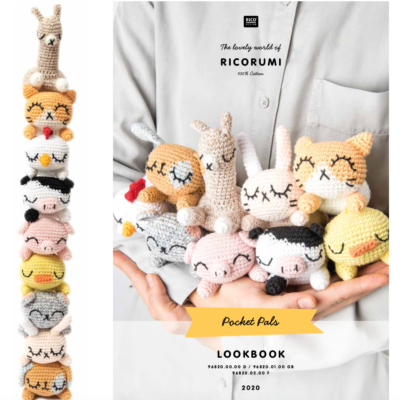 Pocket Pals - Crochet Pattern Book - Ricorumi