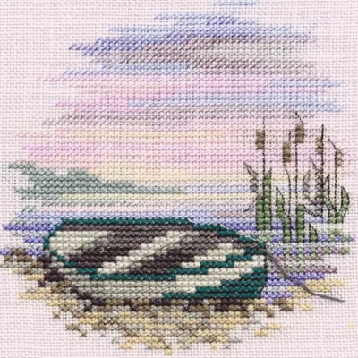 Minuets - Rowing Boat - Counted Cross Stitch Kit - Bothy Threads