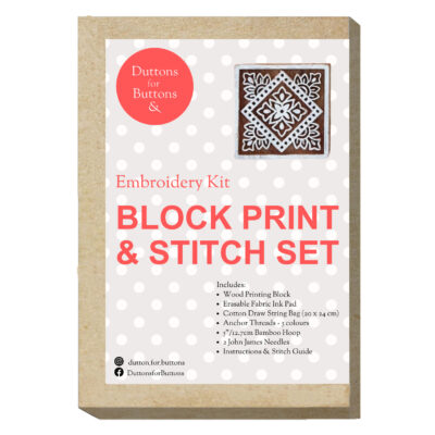 Block Print & Stitch Set - Duttons Exclusive - Geometrics No.2