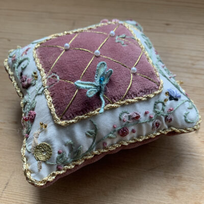 Embroidery Workshop - Elizabethan Inspired Pin Cushion with Stephanie Palmer - Saturday 17 October (10am - 4pm) York